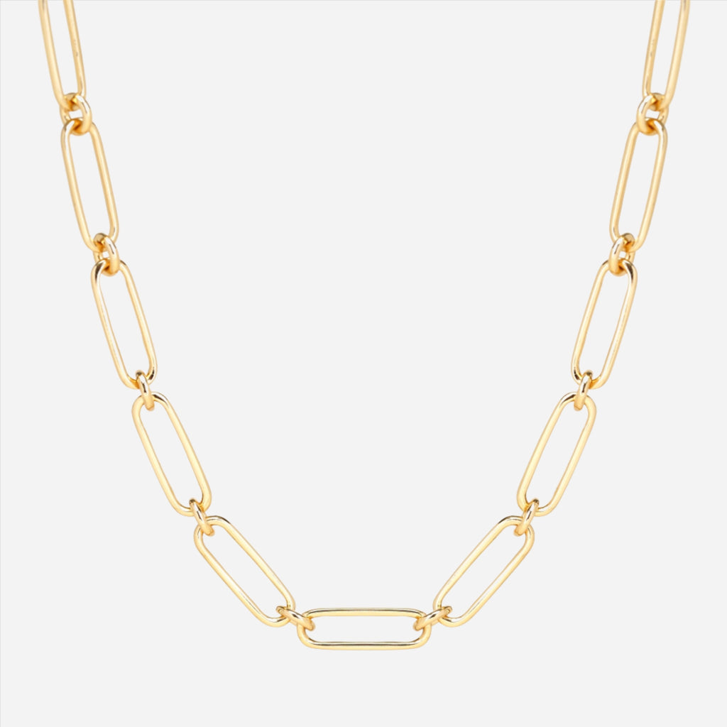 bold link chain necklace