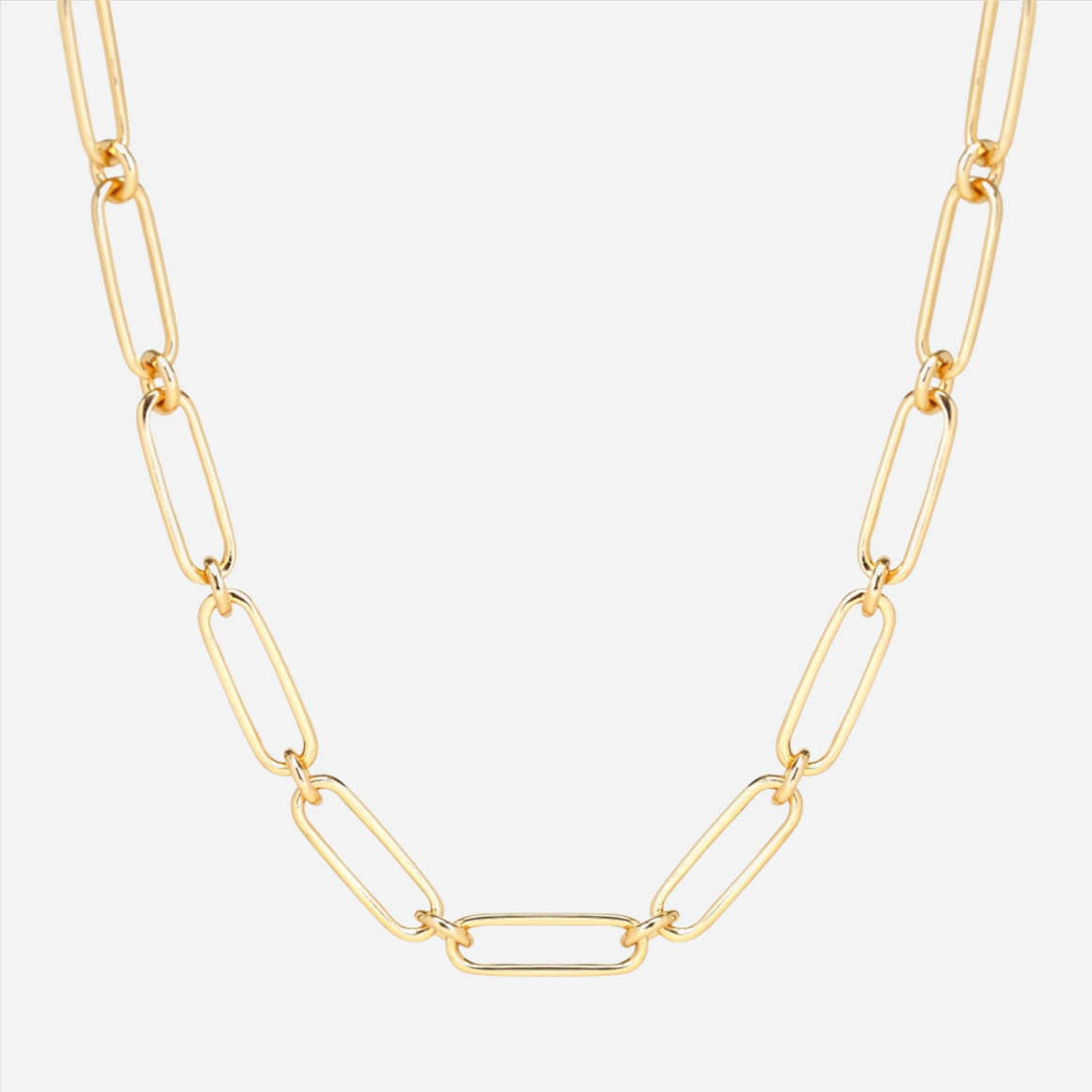 bold link chain necklace