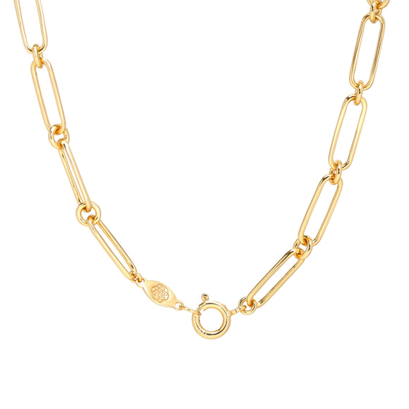 bold link chain necklace