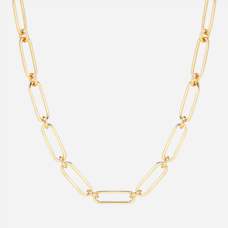 bold link chain necklace