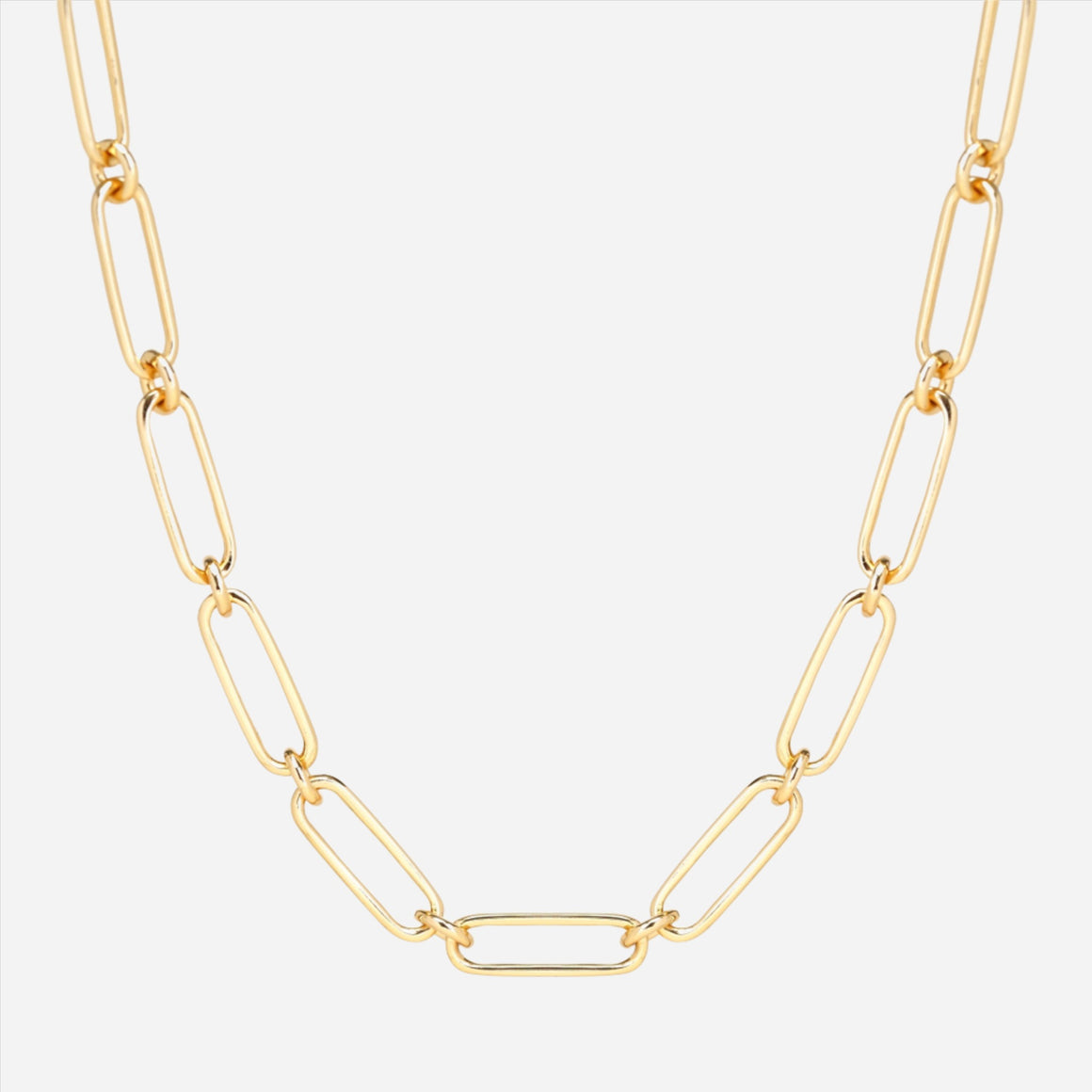 bold link chain necklace