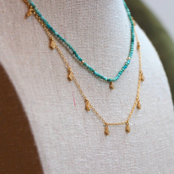 diamond sparkle necklace