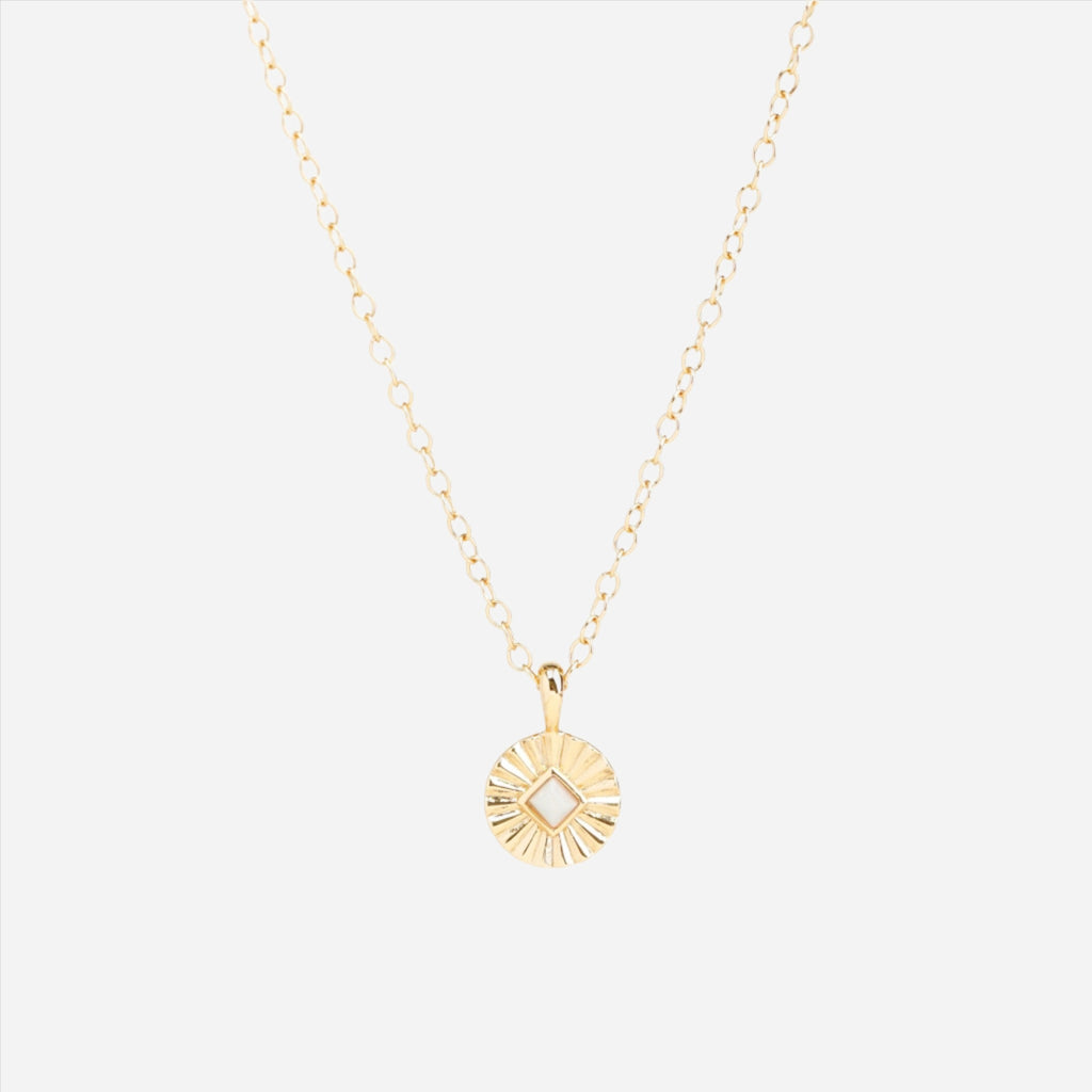 Soleil charm with Opal
