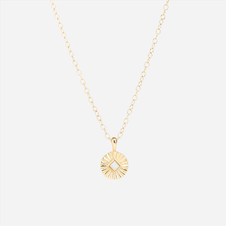 Soleil charm with Opal