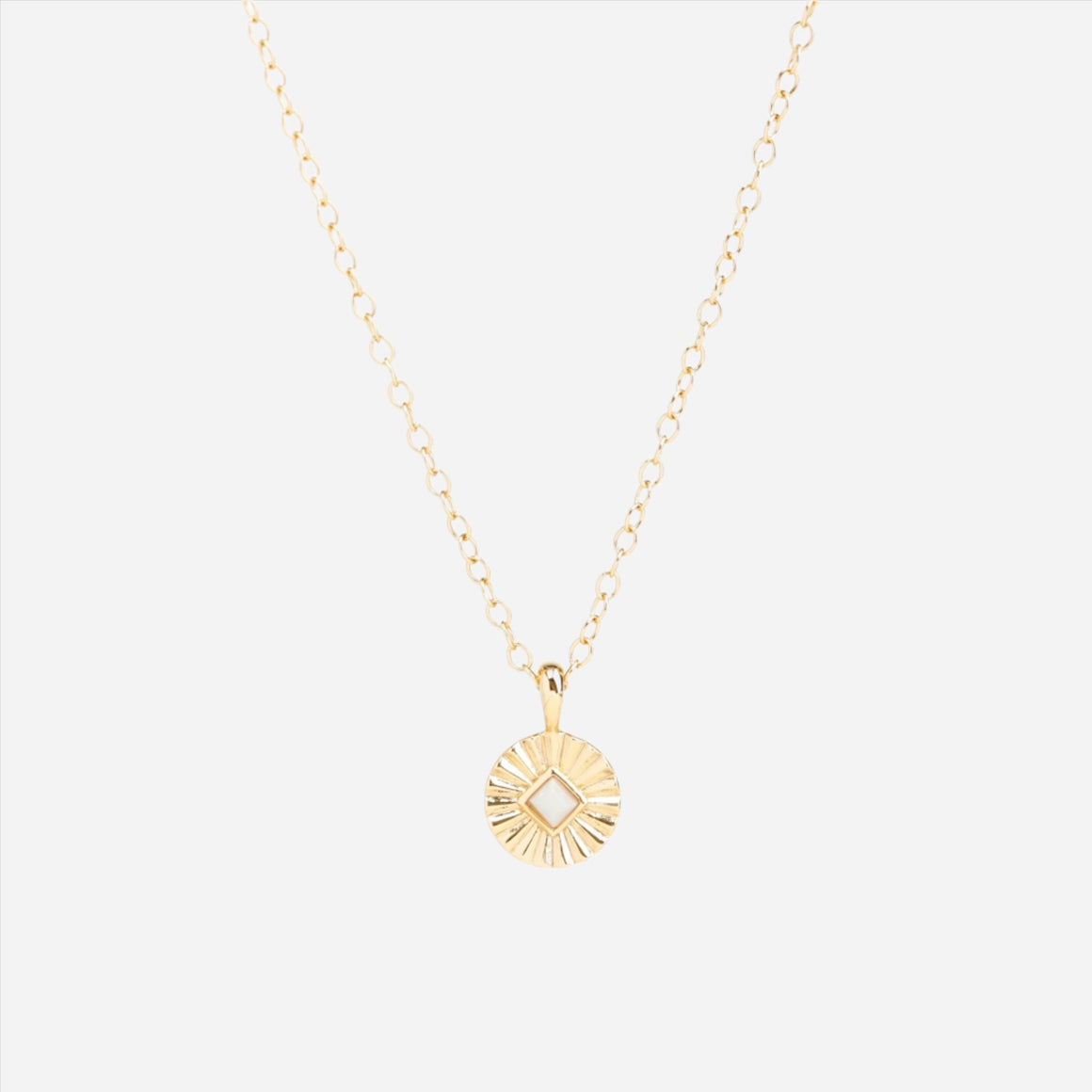 Soleil charm with Opal