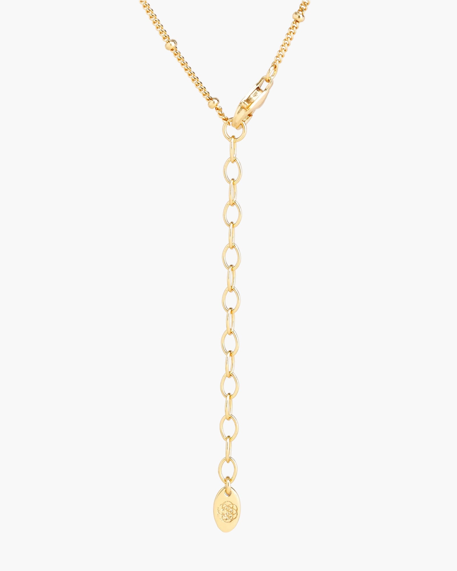 beaded satellite chain necklace